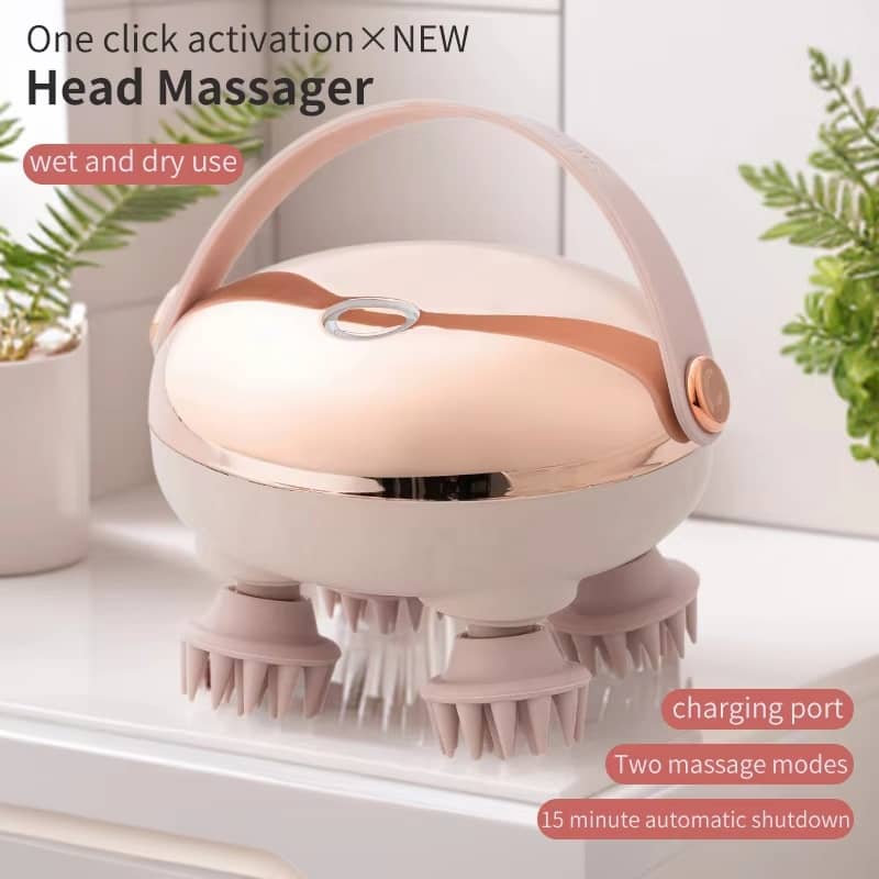 Smart Waterproof Scalp Massager: Premium Corporate Gift for Employees Wellness Smart Waterproof Scalp Massager: Premium Corporate Gift for Employees Wellness