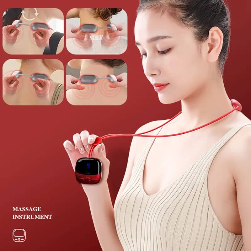 Pendant Portable EMS Neck Massager with Heat: The Elegant Choice for Corporate Customer Gifts Pendant Portable EMS Neck Massager with Heat: The Elegant Choice for Corporate Customer Gifts