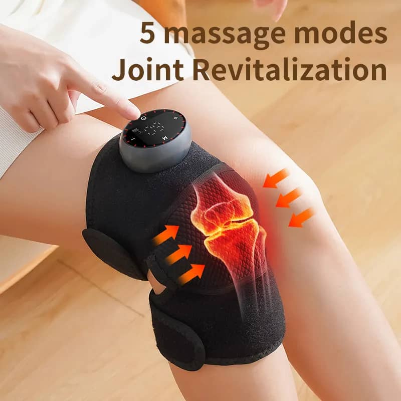 Heated Electric Vibration Knee Massager: Premium Staff Appreciation Gifts for Joint Health & Recovery